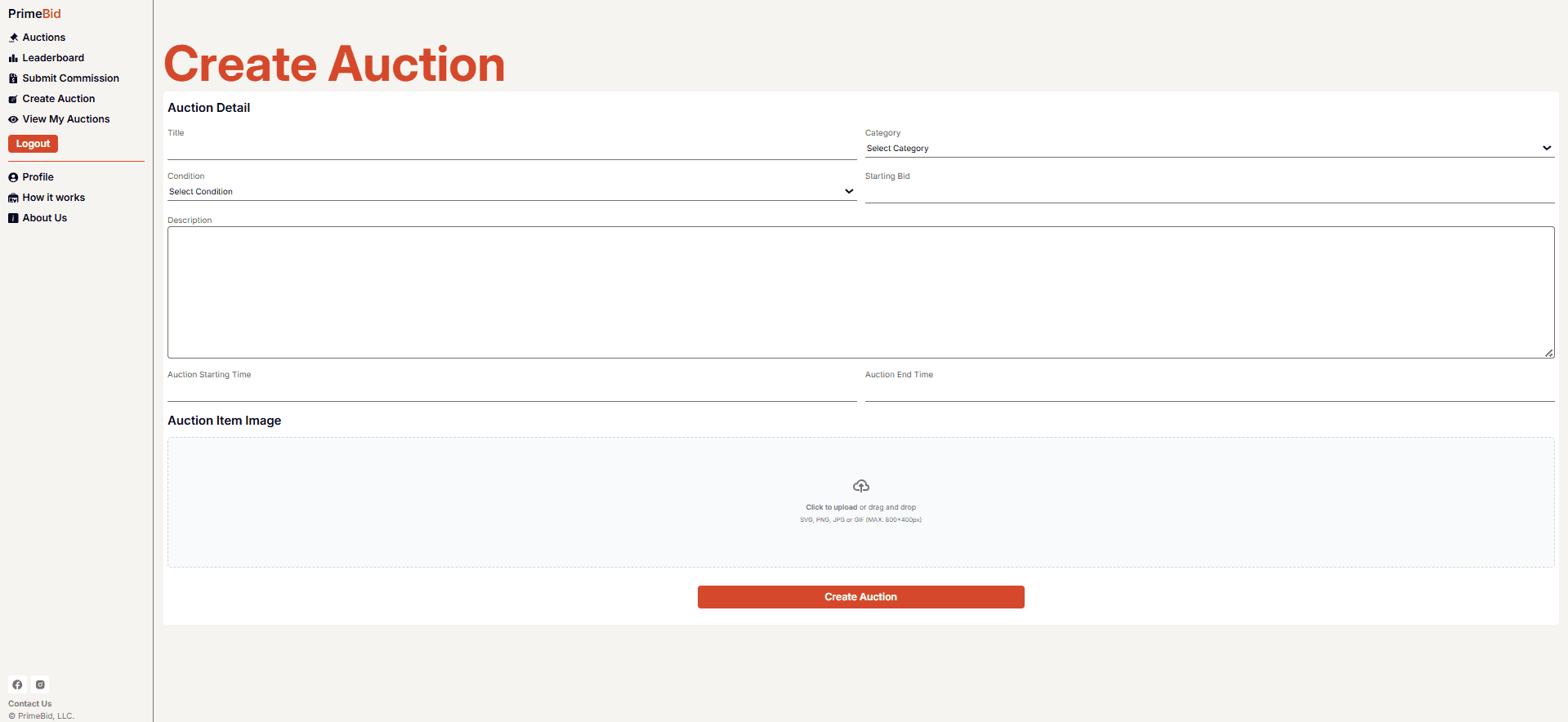 Auction Platform – Bid-Based Marketplace screenshot 5