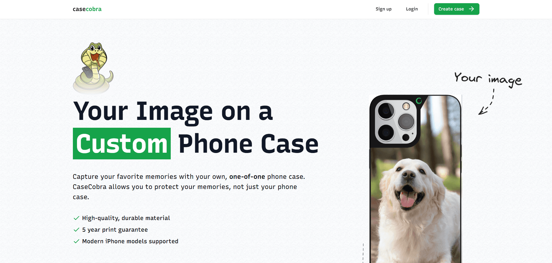 CaseCobra – Phone Case E-Commerce screenshot 1