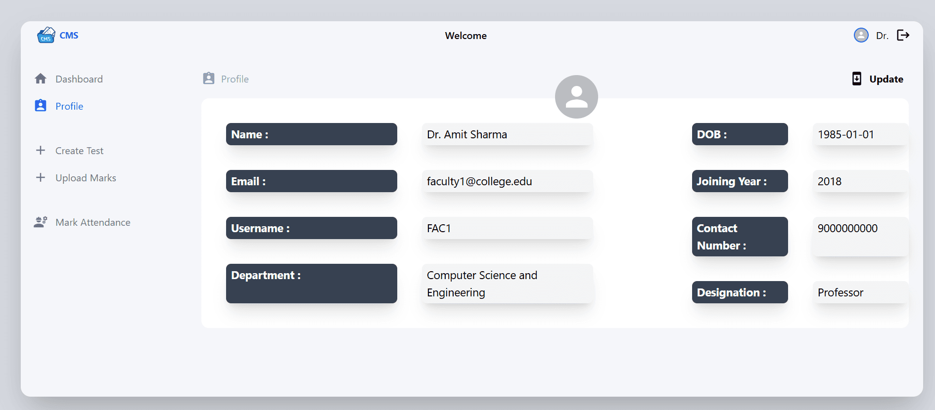 College ERP – Institution Workflow Suite screenshot 6