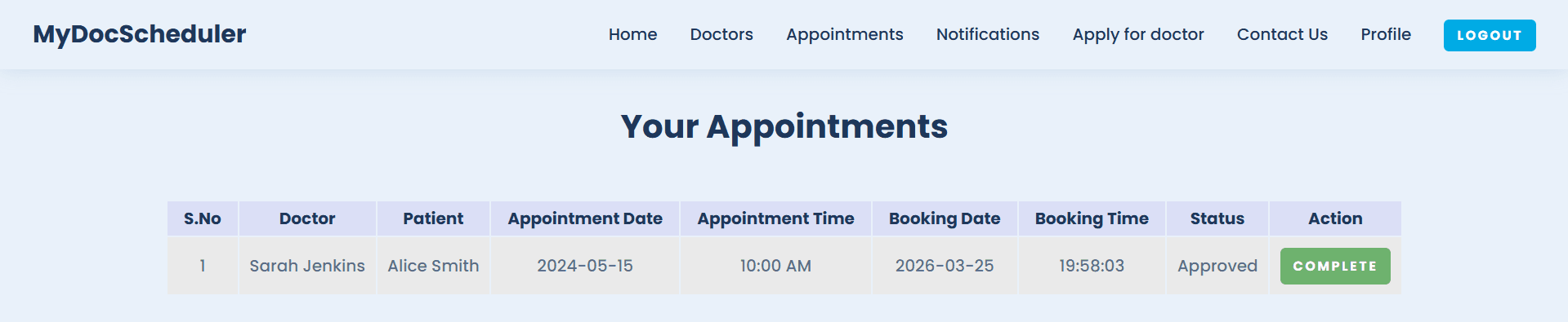 Doctor Appointment App screenshot 7