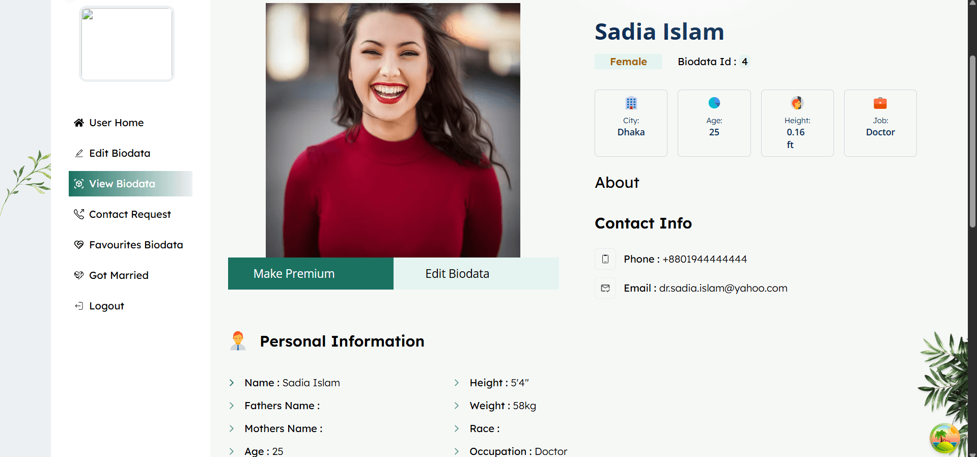 DreamMate – Matrimonial Platform screenshot 11