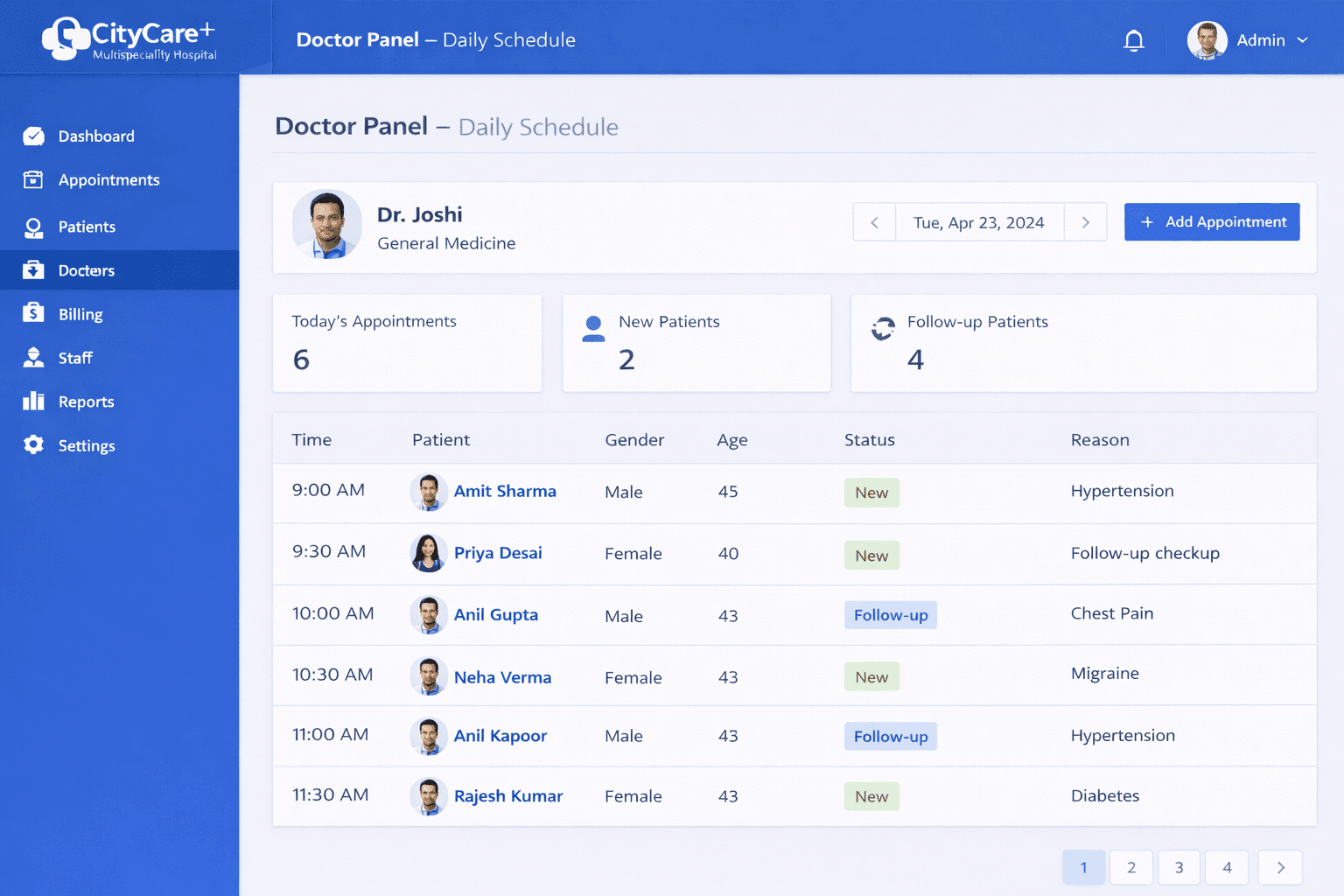 Hospital Management System screenshot 6