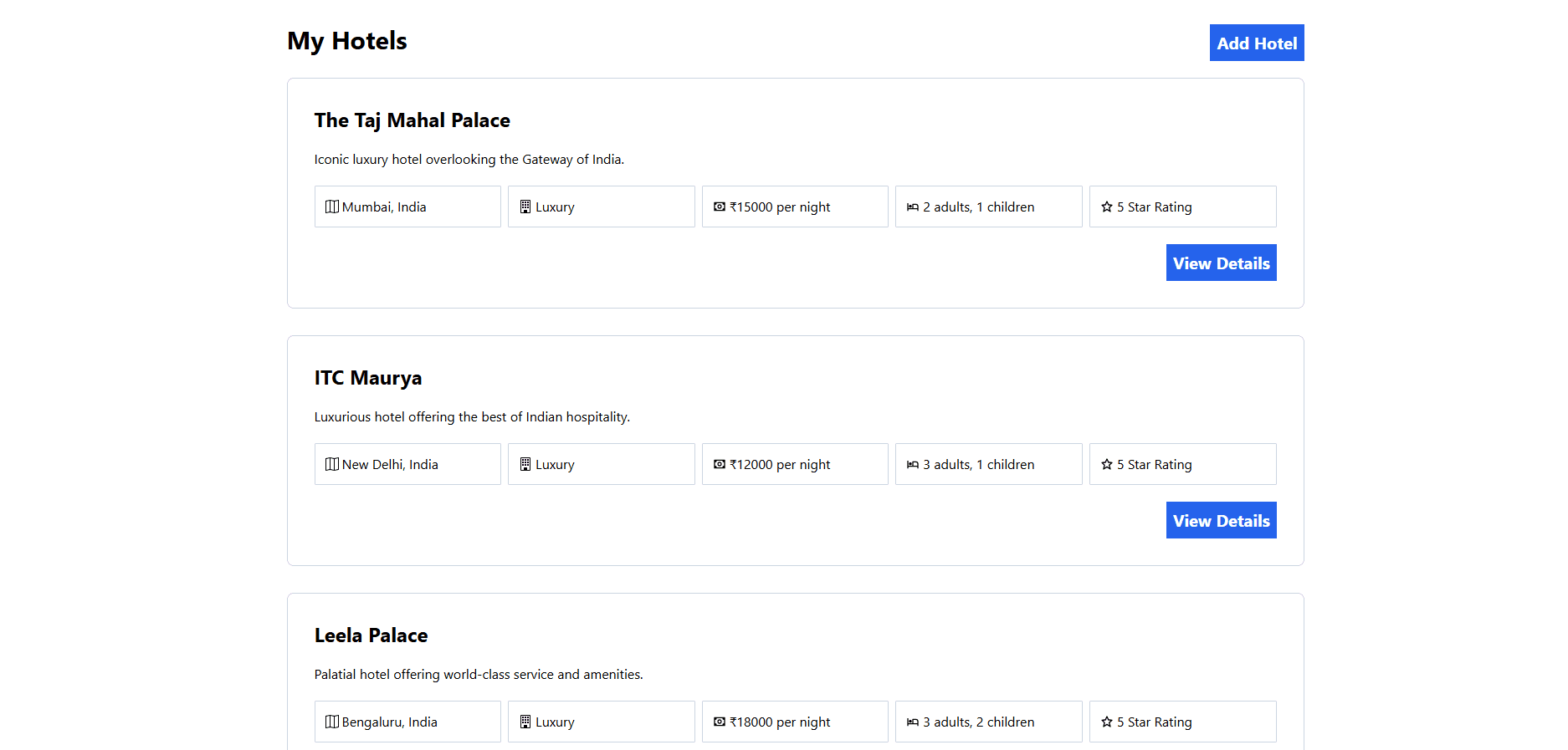Hotel Booking App screenshot 5