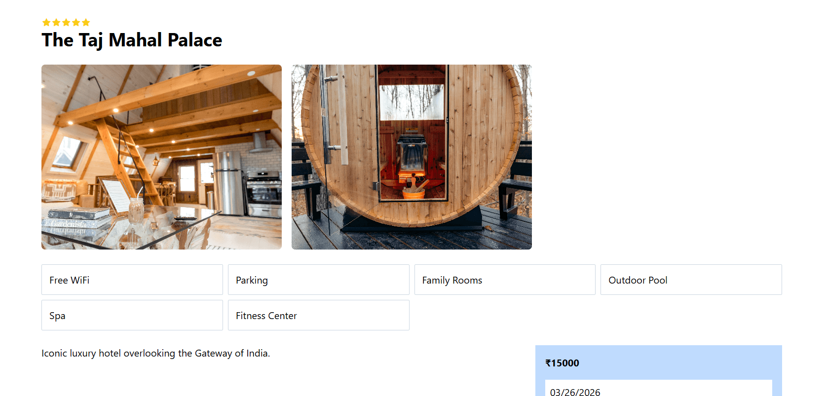 Hotel Booking App screenshot 8