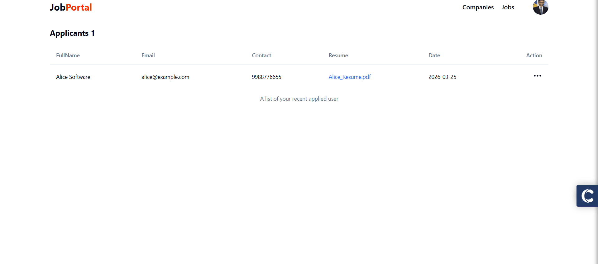 Job Portal screenshot 10