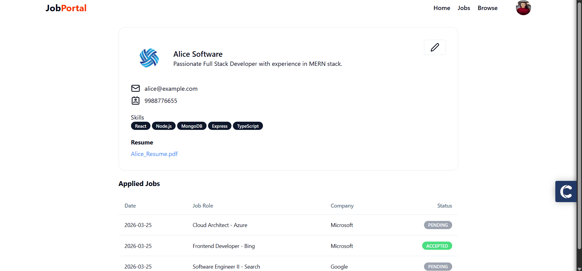 Job Portal screenshot 6