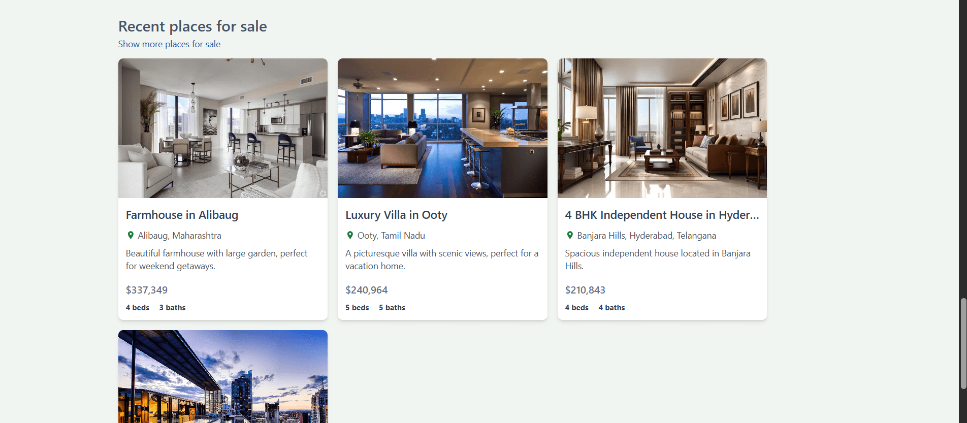 Real Estate Property Website screenshot 7